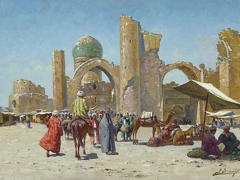 1866-Richard-Karl Karlovič Zommer - Samarcanda